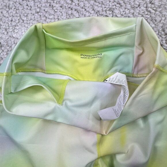 Fabletics Boost 7/8 Legging Blur Lemon Creme NEW FLAWS - Picture 9 of 13